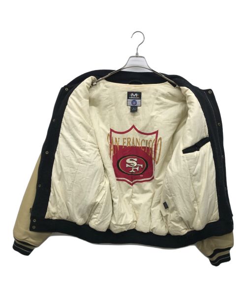 MIRAGE（ミラージュ）MIRAGE (ミラージュ) スタジャン ブラック サイズ:Lの古着・服飾アイテム