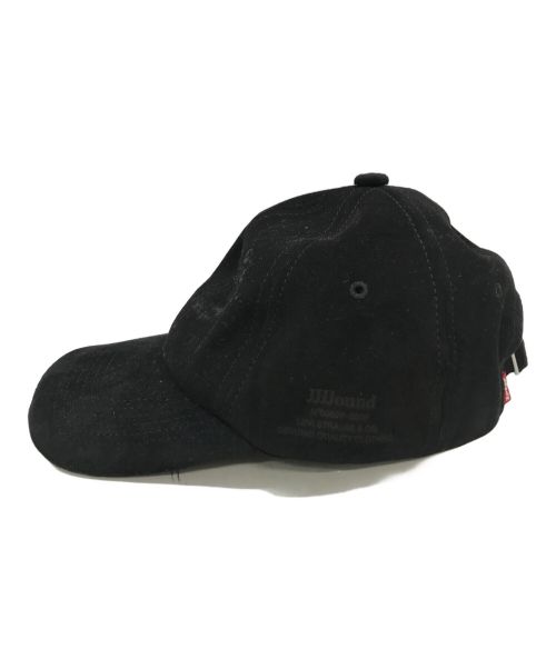 LEVI'S（リーバイス）LEVI'S (リーバイス) JJJJound (ジョウンド) スウェードキャップ ブラックの古着・服飾アイテム
