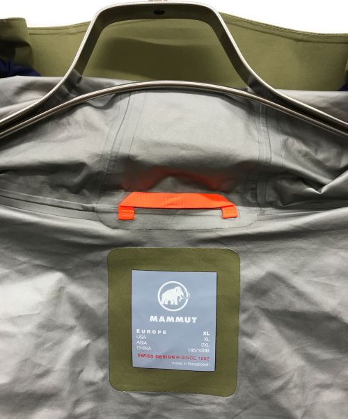 MAMMUT（マムート）MAMMUT (マムート) Convey Tour HS Hooded Jacket ネイビー サイズ:ASIA 2XLの古着・服飾アイテム