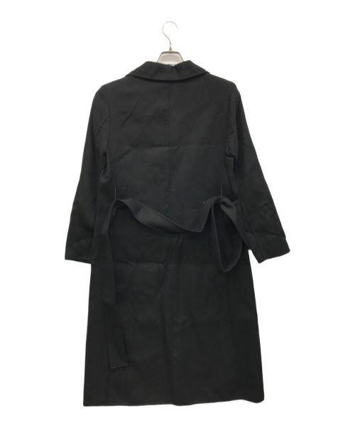 AMACA（アマカ）AMACA (アマカ) ウールコート ブラック サイズ:38の古着・服飾アイテム