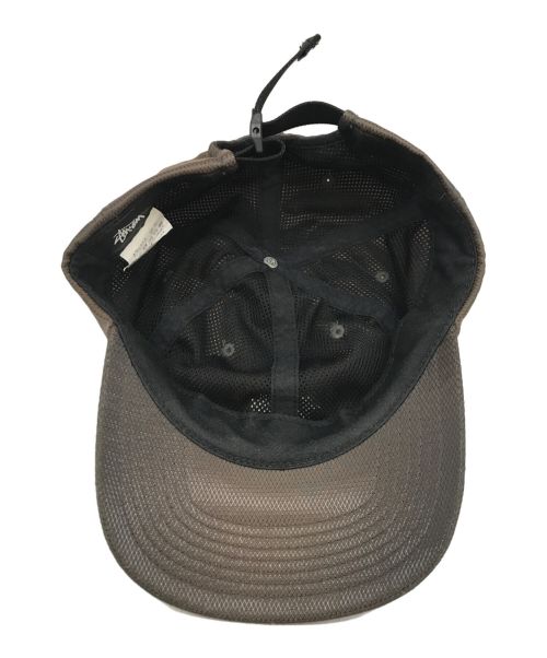 stussy（ステューシー）stussy (ステューシー) キャップ ブラウンの古着・服飾アイテム
