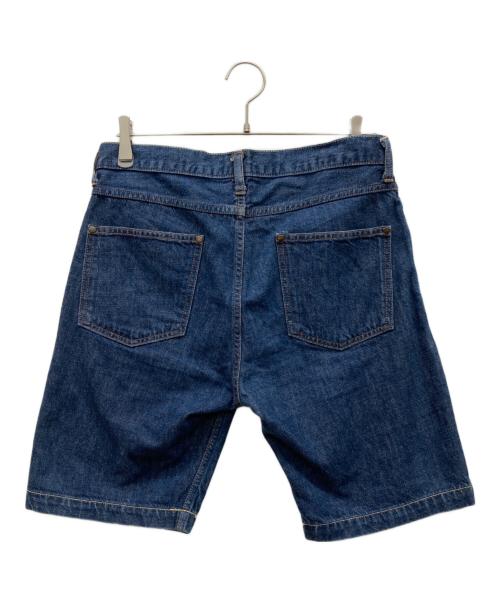 A BATHING APE（アベイシングエイプ）A BATHING APE (ア ベイシング エイプ) デニムハーフパンツ インディゴ サイズ:Sの古着・服飾アイテム