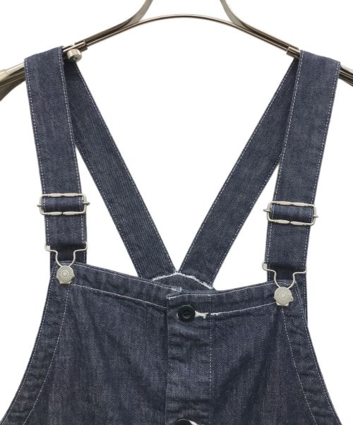 HARVEST（ハーヴェスト）HARVEST (ハーヴェスト) ノンフェイドデニムオーバーオール インディゴ サイズ:2の古着・服飾アイテム