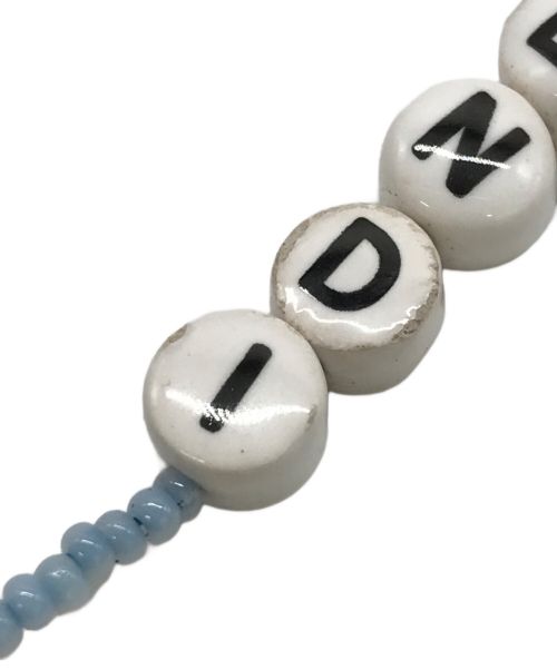 FENDI（フェンディ）FENDI (フェンディ) ビーズネックレス ブラウン×ブルーの古着・服飾アイテム