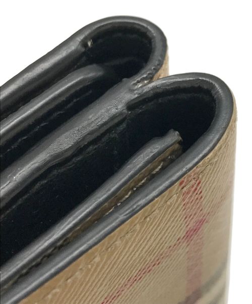 BURBERRY LONDON（バーバリーロンドン）BURBERRY LONDON (バーバリーロンドン) 3つ折り財布 ベージュの古着・服飾アイテム