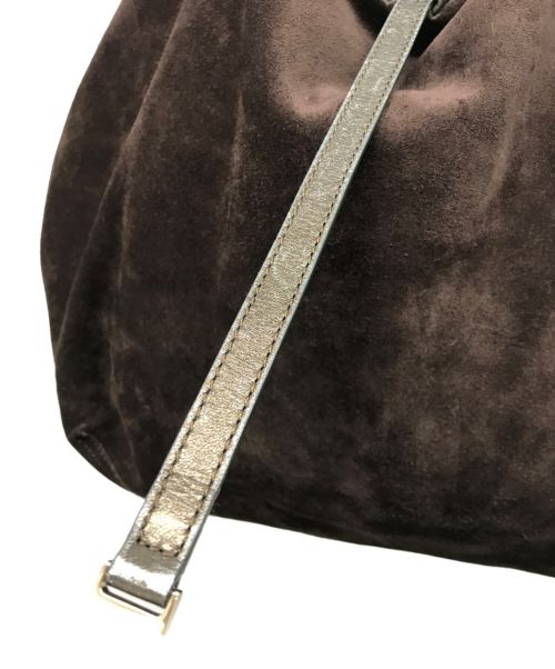 TIFFANY & Co.（ティファニー）TIFFANY & Co. (ティファニー) スウェードレザーリバーシブルトートバッグ ブラウンの古着・服飾アイテム