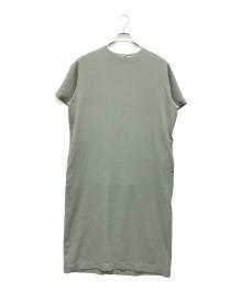 Snow peak（スノーピーク）の古着「Quick Dry Crepe Weave Soft Dress」｜黄緑