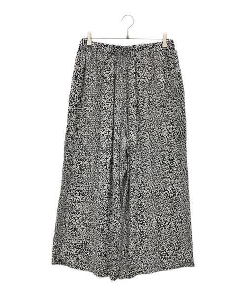 journal standard luxe（ジャーナルスタンダード ラックス）JOURNAL STANDARD LUXE (ジャーナルスタンダード リュクス) レオパード柄パンツ ホワイト サイズ:なしの古着・服飾アイテム