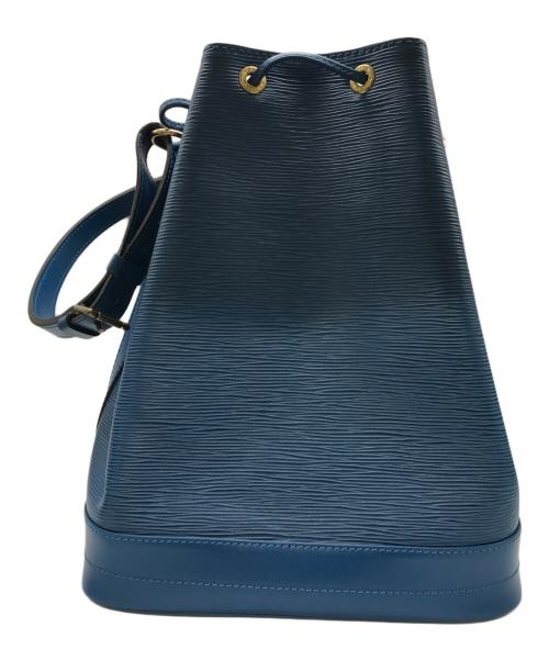 LOUIS VUITTON（ルイ ヴィトン）LOUIS VUITTON (ルイ ヴィトン) 巾着ショルダーバッグ ブルーの古着・服飾アイテム