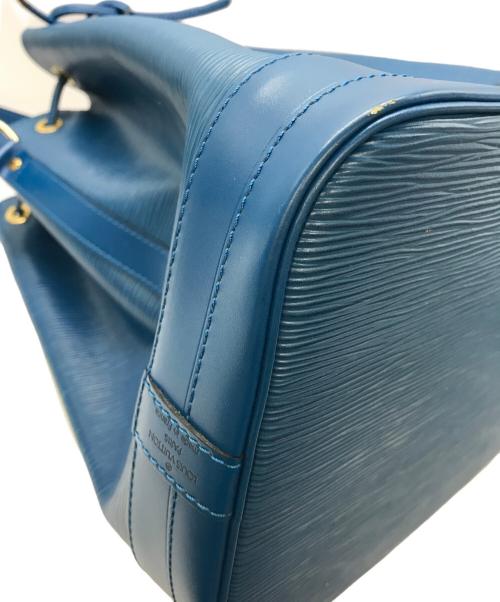 LOUIS VUITTON（ルイ ヴィトン）LOUIS VUITTON (ルイ ヴィトン) 巾着ショルダーバッグ ブルーの古着・服飾アイテム