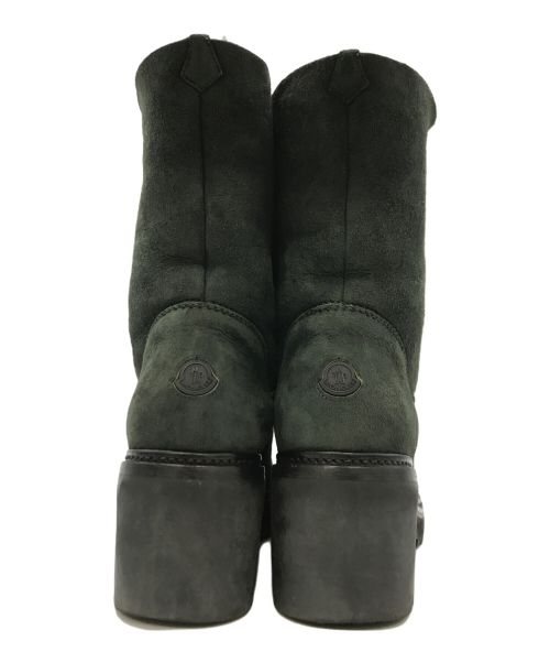 MONCLER（モンクレール）MONCLER (モンクレール) ブーツ ブラック サイズ:不明の古着・服飾アイテム