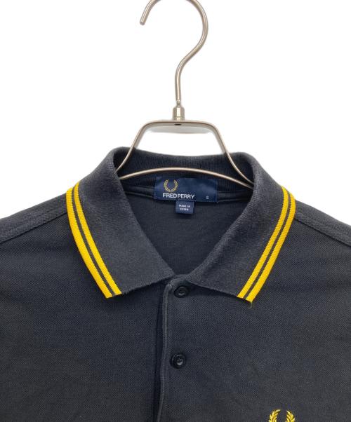 FRED PERRY（フレッドペリー）FRED PERRY (フレッドペリー) ポロシャツ ブラック サイズ:Sの古着・服飾アイテム