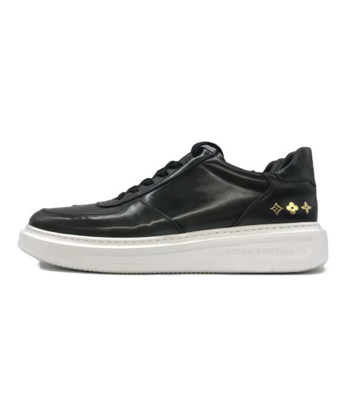 LOUIS VUITTON（ルイ ヴィトン）LOUIS VUITTON (ルイ ヴィトン) 厚底スニーカー ブラック サイズ:9の古着・服飾アイテム