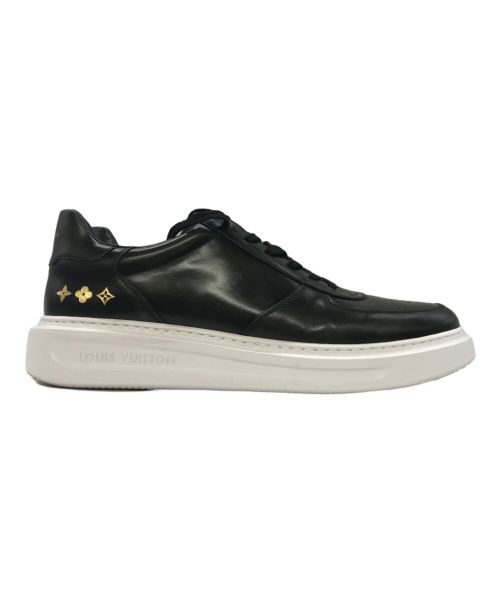 LOUIS VUITTON（ルイ ヴィトン）LOUIS VUITTON (ルイ ヴィトン) 厚底スニーカー ブラック サイズ:9の古着・服飾アイテム
