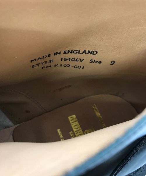 GEORGE COX（ジョージコックス）GEORGE COX (ジョージコックス) COMME des GARCONS (コムデギャルソン) ブーツ ブラック サイズ:9の古着・服飾アイテム