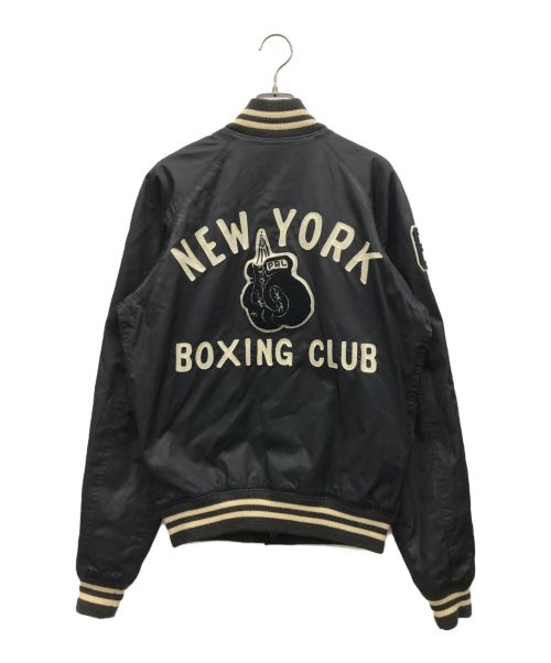 POLO RALPH LAUREN（ポロ・ラルフローレン）POLO RALPH LAUREN (ポロ・ラルフローレン) Boxing Club Reversible Varsity Jacket ブラック サイズ:Sの古着・服飾アイテム
