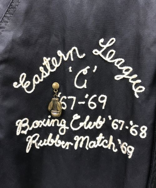POLO RALPH LAUREN（ポロ・ラルフローレン）POLO RALPH LAUREN (ポロ・ラルフローレン) Boxing Club Reversible Varsity Jacket ブラック サイズ:Sの古着・服飾アイテム