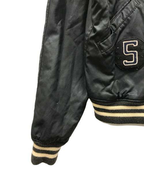 POLO RALPH LAUREN（ポロ・ラルフローレン）POLO RALPH LAUREN (ポロ・ラルフローレン) Boxing Club Reversible Varsity Jacket ブラック サイズ:Sの古着・服飾アイテム