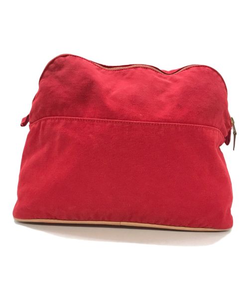 HERMES（エルメス）HERMES (エルメス) ボリードポーチGM31 レッドの古着・服飾アイテム