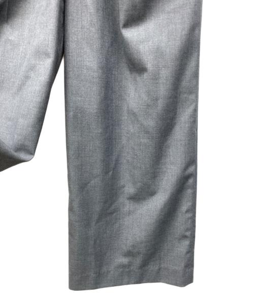 TODAYFUL（トゥデイフル）TODAYFUL (トゥデイフル) Double Waist Trousers グレー サイズ:38の古着・服飾アイテム