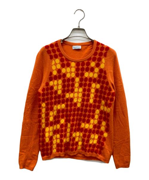 BALLANTYNE（バランタイン）BALLANTYNE (バランタイン) ニット オレンジ サイズ:36の古着・服飾アイテム