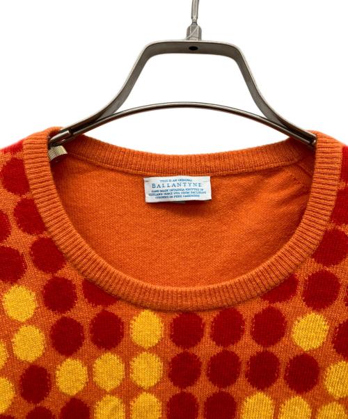 BALLANTYNE（バランタイン）BALLANTYNE (バランタイン) ニット オレンジ サイズ:36の古着・服飾アイテム