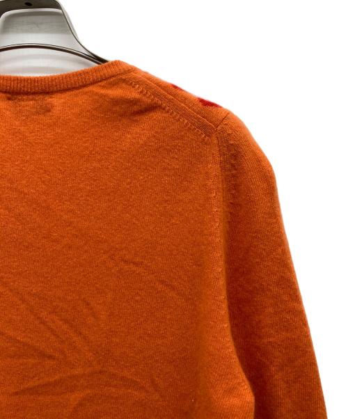 BALLANTYNE（バランタイン）BALLANTYNE (バランタイン) ニット オレンジ サイズ:36の古着・服飾アイテム