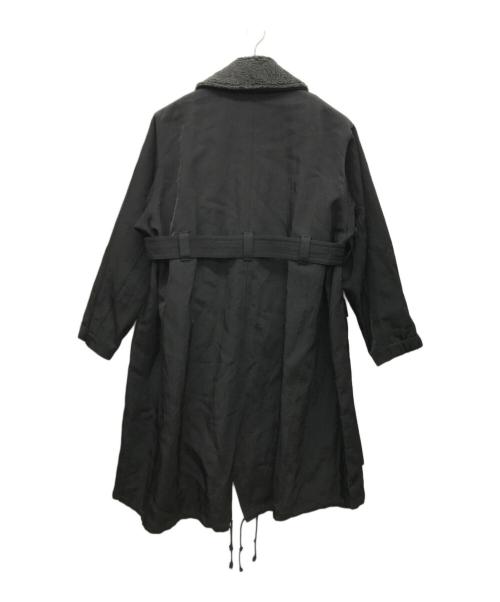 SOSHIOTSUKI（ソウシ オオツキ）SOSHIOTSUKI (ソウシ オオツキ) コート ブラック サイズ:46の古着・服飾アイテム