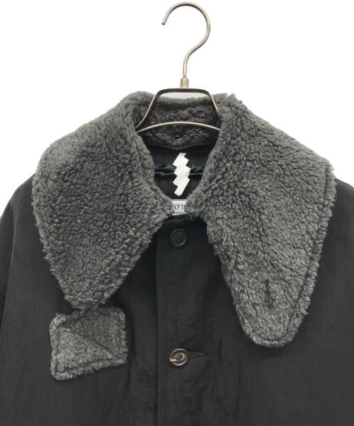 SOSHIOTSUKI（ソウシ オオツキ）SOSHIOTSUKI (ソウシ オオツキ) コート ブラック サイズ:46の古着・服飾アイテム