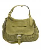 LONGCHAMPロンシャン）の古着「2WAYバッグ」｜カーキ