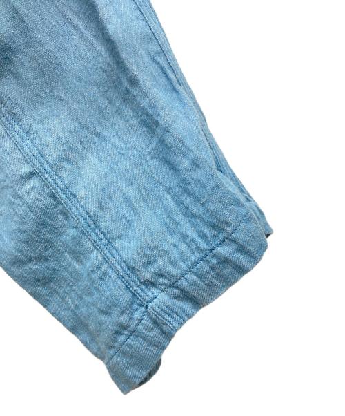 Needles（ニードルズ）Needles (ニードルズ) リネン混シャツジャケット スカイブルー サイズ:2の古着・服飾アイテム