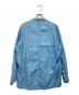 Needles (ニードルズ) リネン混シャツジャケット スカイブルー サイズ:2：5000円