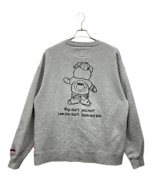 EXAMPLE（エグザンプル）EXAMPLE (エグザンプル) スウェット グレー サイズ:XLの古着・服飾アイテム
