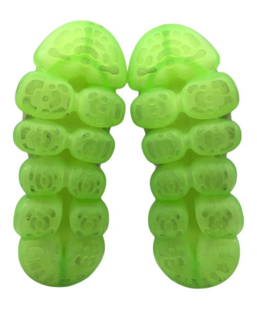 grounds（グラウンズ）grounds (グラウンズ) Mikio Sakabe (ミキオサカベ) スニーカー グレー×グリーン サイズ:29cmの古着・服飾アイテム