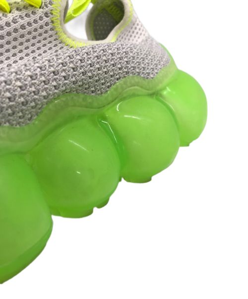 grounds（グラウンズ）grounds (グラウンズ) Mikio Sakabe (ミキオサカベ) スニーカー グレー×グリーン サイズ:29cmの古着・服飾アイテム