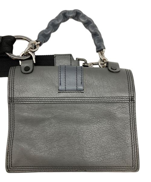 DIESEL（ディーゼル）DIESEL (ディーゼル) 2WAYショルダーバッグ グレーの古着・服飾アイテム