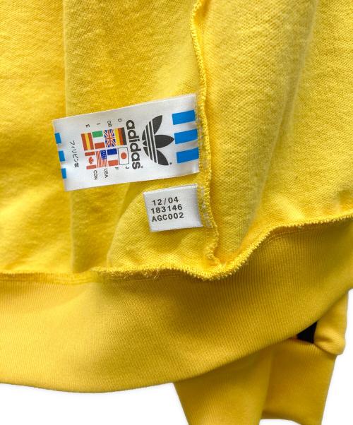 adidas（アディダス）adidas (アディダス) トラックジャケット イエローの古着・服飾アイテム