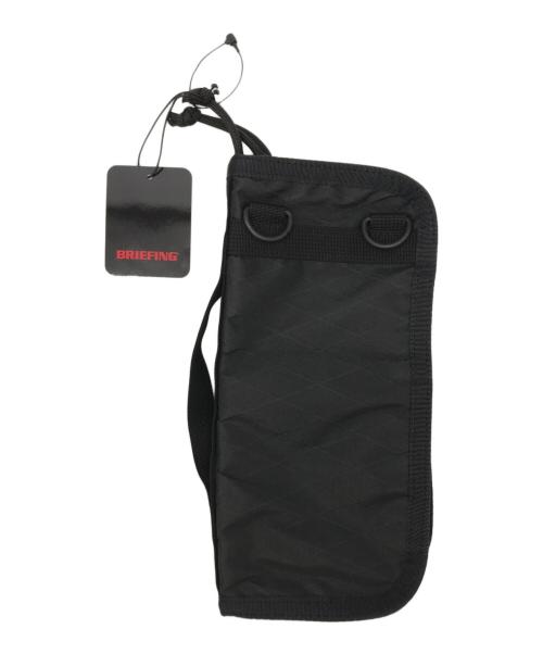 Denham（デンハム）Denham (デンハム) BRIEFING (ブリーフィング) ショルダーポーチ ブラックの古着・服飾アイテム