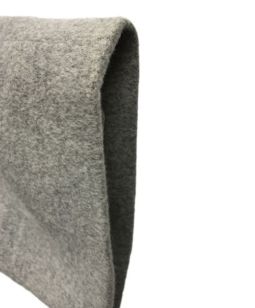 ANYA HINDMARCH（アニヤ・ハインドマーチ）ANYA HINDMARCH (アニヤハインドマーチ) ウールコート グレー サイズ:Mの古着・服飾アイテム