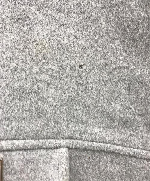 ANYA HINDMARCH（アニヤ・ハインドマーチ）ANYA HINDMARCH (アニヤハインドマーチ) ウールコート グレー サイズ:Mの古着・服飾アイテム