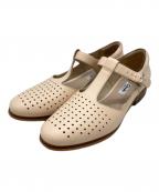 CLARKSクラークス）の古着「グルカサンダル」｜ピンクベージュ