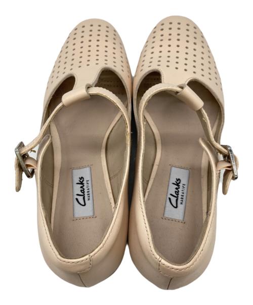 CLARKS（クラークス）CLARKS (クラークス) グルカサンダル ピンクベージュ サイズ:EU39の古着・服飾アイテム