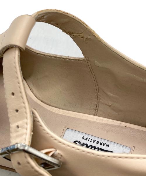 CLARKS（クラークス）CLARKS (クラークス) グルカサンダル ピンクベージュ サイズ:EU39の古着・服飾アイテム