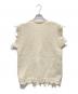 PERVERZE (パーバーズ) Crash Boxy Knit Vest アイボリー サイズ:F：4000円