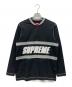 Supreme（シュプリーム）の古着「Big Logo Half Zip Top」｜ブラック