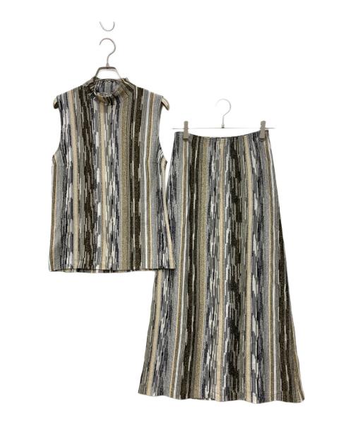 missoni（ミッソーニ）MISSONI (ミッソーニ) セットアップ グレー サイズ:44の古着・服飾アイテム