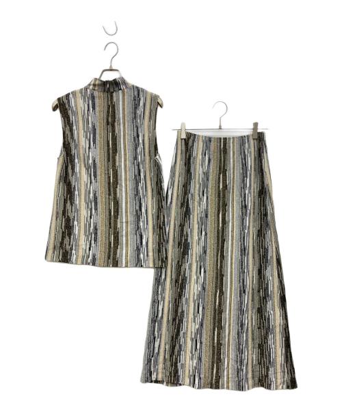missoni（ミッソーニ）MISSONI (ミッソーニ) セットアップ グレー サイズ:44の古着・服飾アイテム