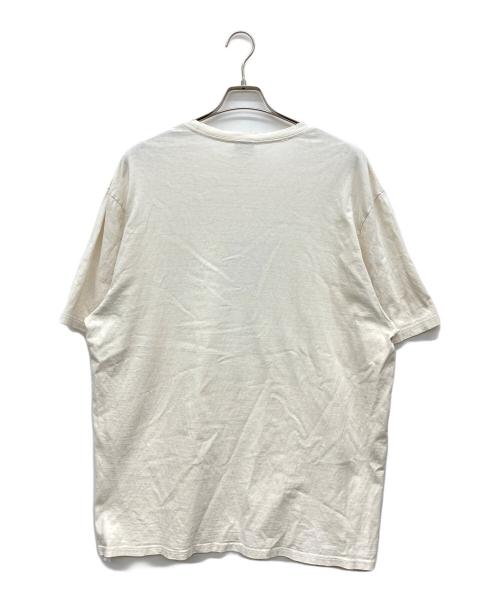 stussy（ステューシー）stussy (ステューシー) ストックロゴTシャツ アイボリー サイズ:XLの古着・服飾アイテム