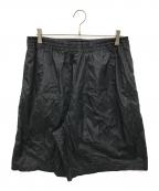 Needlesニードルズ）の古着「ナイロンハーフパンツ」｜ブラック