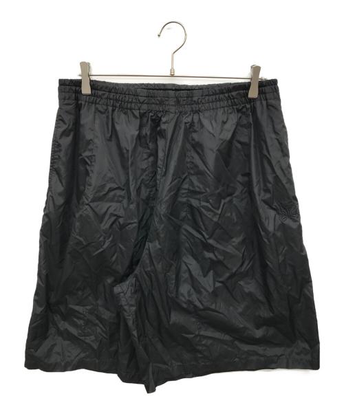 Needles（ニードルズ）Needles (ニードルズ) ナイロンハーフパンツ ブラック サイズ:Lの古着・服飾アイテム